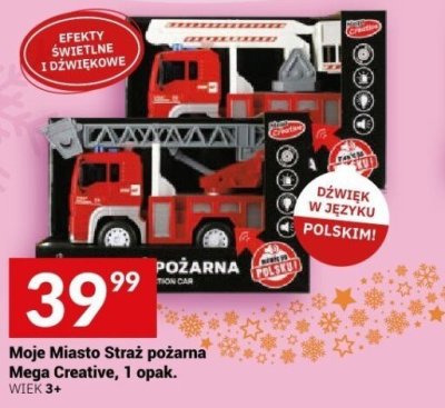 Moje Miasto Straż pożarna Mega Creative, 1 opak. promocja w Twój Market