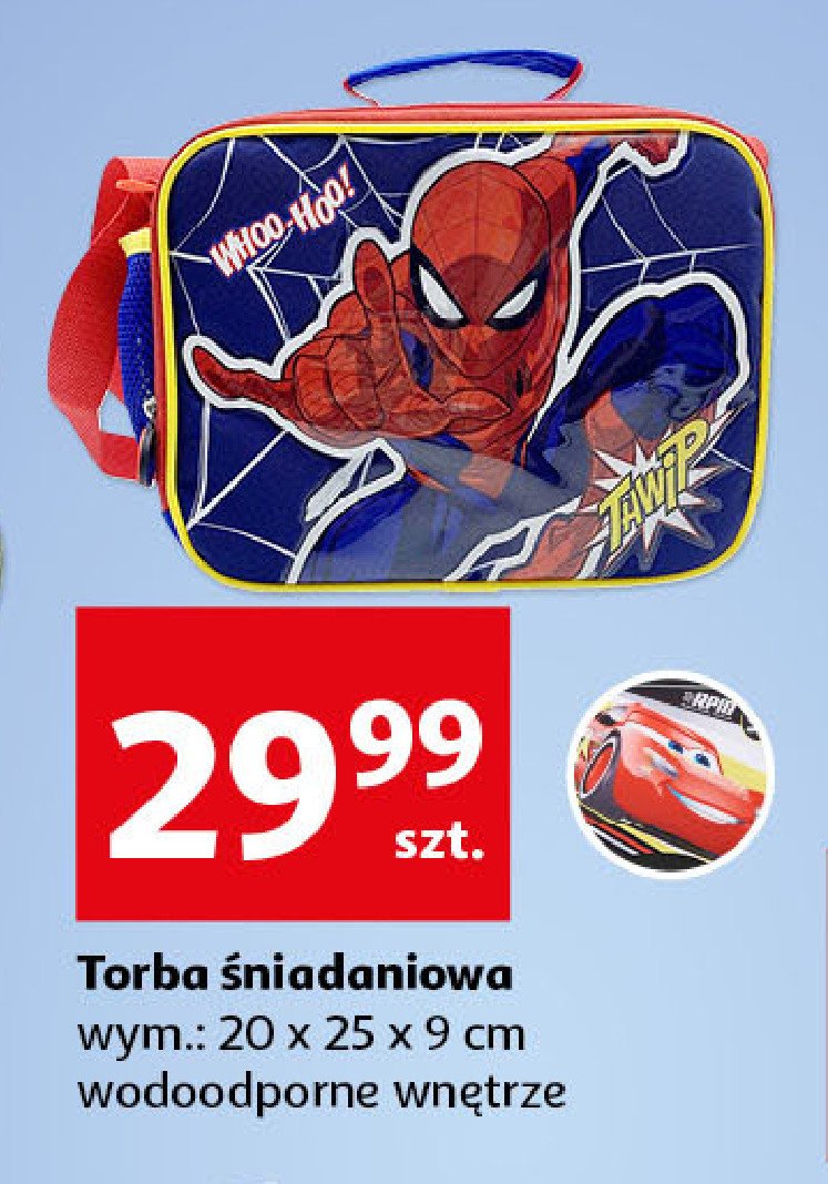 Torba śniadaniowa spider-man 20 x 25 x 9 cm promocja