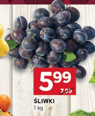 Śliwki promocja w Stokrotka