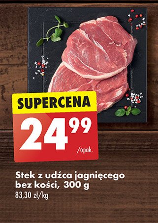 Stek z udźca jagnięcego promocja