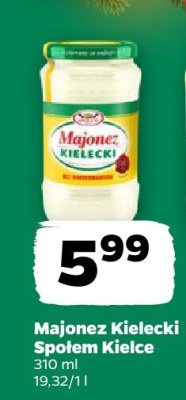 Majonez Kielecki Społem Kielce promocja w Netto