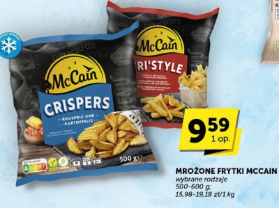 Mrożone frytki McCain wybrane rodzaje promocja w Euro Sklep