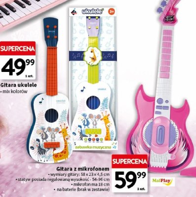 Gitara ukulele promocja w Intermarche