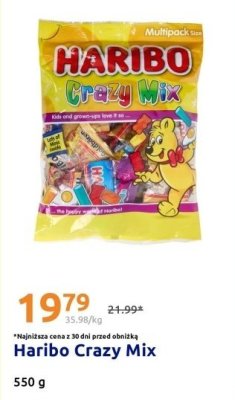 Żelki Haribo Crazy Mix promocja w Action