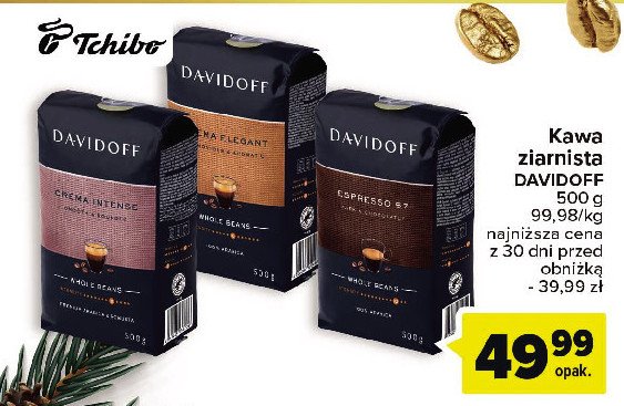 Kawa Davidoff cafe creme intense promocja