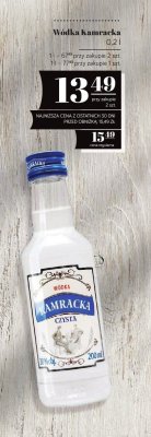 Wódka 0,2l promocja w POLOmarket