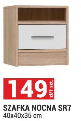 SZAFKA NOCNA SR7 40x40x35 cm promocja w Merkury Market