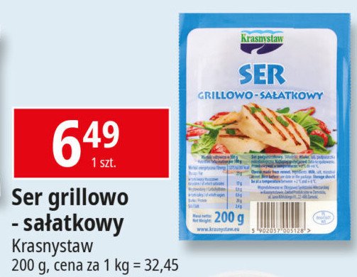 Ser grillowo-sałatkowy Krasnystaw promocja