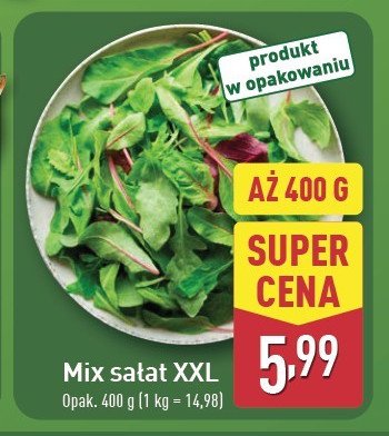 Mix sałat Eisberg promocja