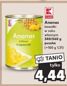Ananas kawa艂ki K-classic promocja