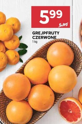 Grejpfruty czerwone promocja w Stokrotka