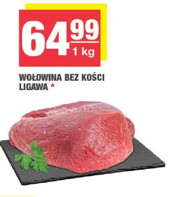 Wołowina bez kości promocja w SPAR