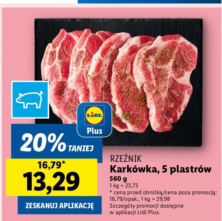 Karkowka wieprzowa bez kosci Rzeźnik codzienna dostawa promocja