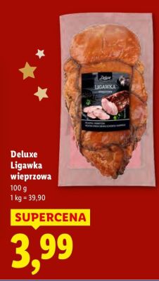 Ligawka wieprzowa Deluxe promocja w Lidl