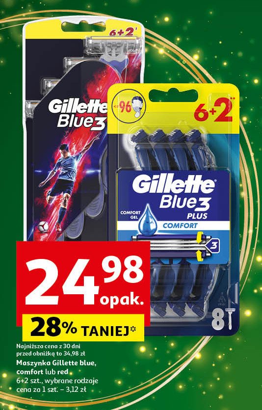 Maszynka do golenia Gillette promocja w Auchan