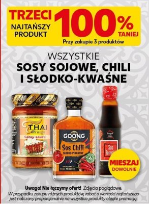 Sosy sojowe, chili i słodko-kwaśne promocja w Kaufland