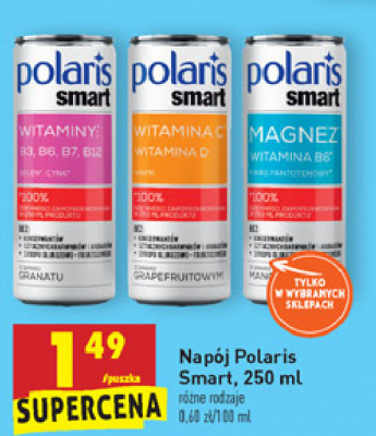 Napój witamina c + witamina d Polaris smart promocja