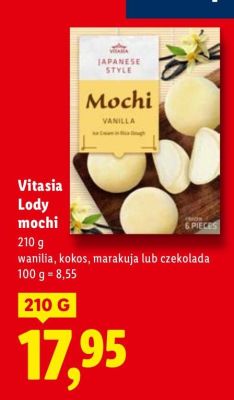 Lody mochi czekolada 210 g promocja w Lidl