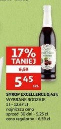 Syrop wi艣niowy Excellence promocja