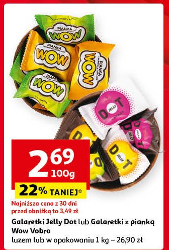 Galaretki jelly dot Vobro promocja