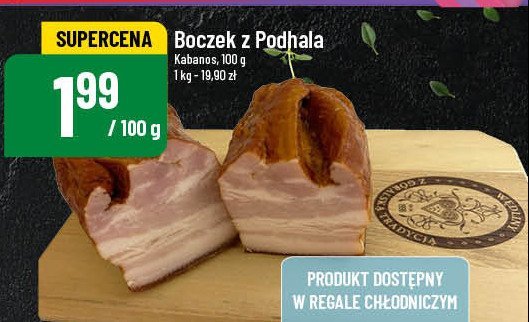 Boczek wiejski z podhala Kabanos promocja