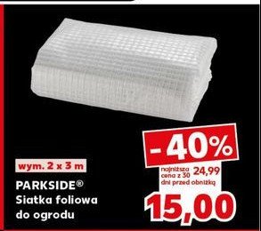 Siatka foliowa do ogrodu 2 x 3 m Parkside promocja w Kaufland