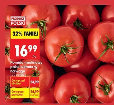 Pomidor malinowy Polski promocja w Biedronka