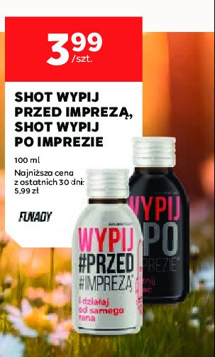 Shot wypij #przed #imprezą BESS KAC SHOT promocja