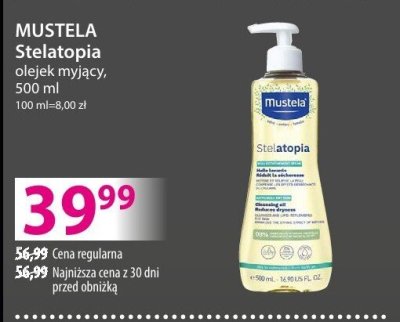 Żel MUSTELA Stelatopia do kąpieli promocja w Hebe
