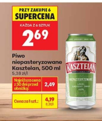 Piwo promocja w Biedronka