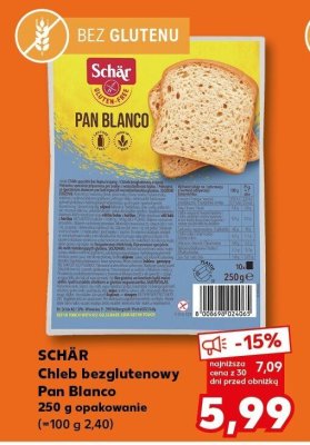Chleb bezglutenowy Pan Blanco promocja w Kaufland