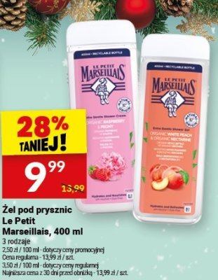 Żel pod prysznic Le Petit Marseillais 400 ml promocja w Twój Market