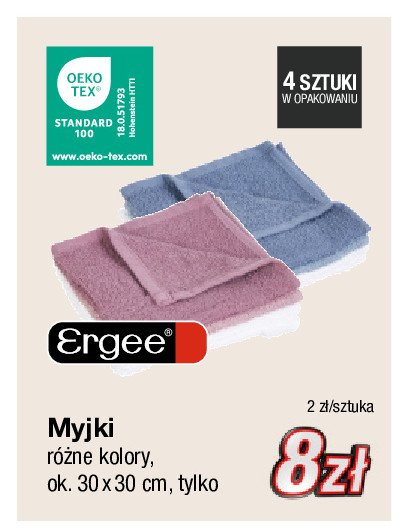 Myjki 30 x 30 cm Ergee promocja