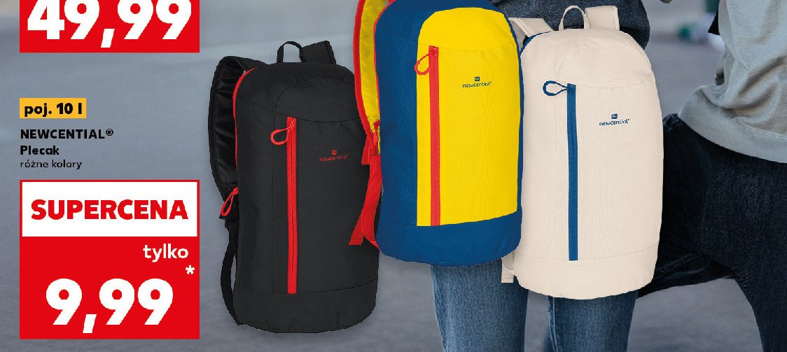 Plecak 10 l Newcential promocja w Kaufland