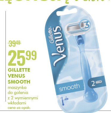 Wkłady do maszynki Gillette venus extra smooth promocja