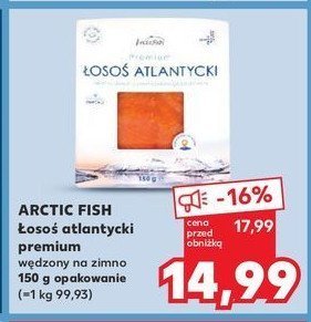 Łosoś wędzony polędwica Arctic fish promocja