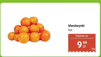 Mandarynki luz promocja w Biedronka