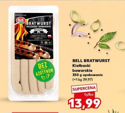 Kiełbaski bratwurst Bell polska promocja