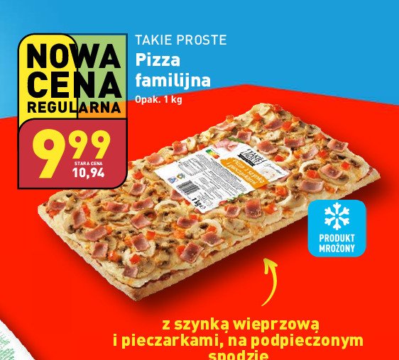 Pizza familijna Takie proste promocja