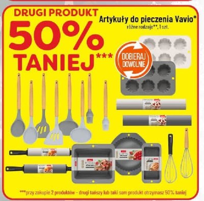 Artykuły do pieczenia Vavio różne rodzaje promocja w POLOmarket