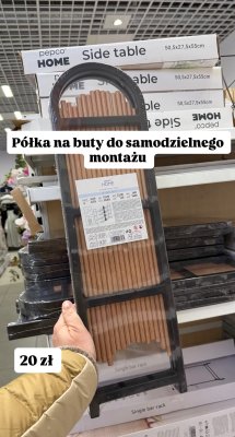 Półka na buty  promocja w Pepco