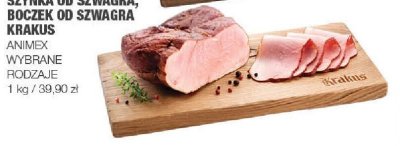 Szynka od szwagra, boczek od szwagra Krakus Animex promocja w SPAR