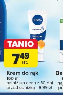 Krem do rąk protective care Nivea promocja