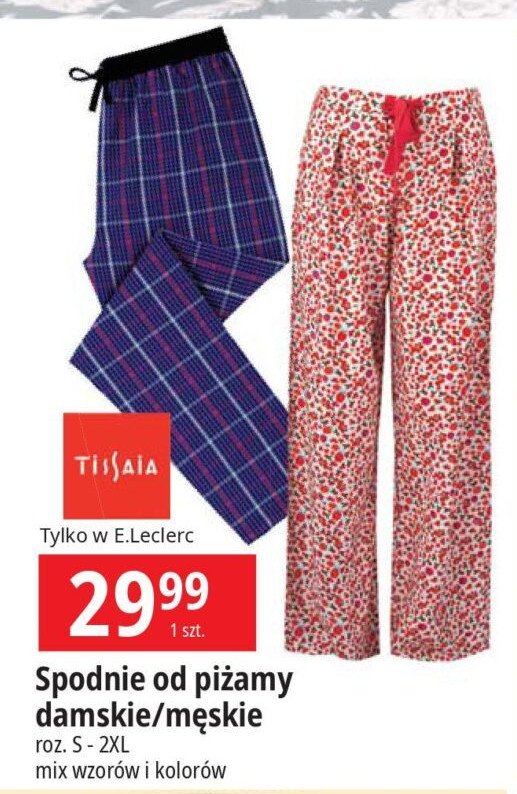 Spodnie męskie od piżamy s-2xl Tissaia promocja