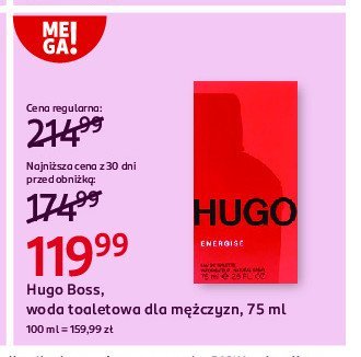 Woda toaletowa Hugo Boss Energise promocja
