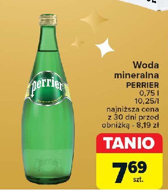 Woda naturalna Perrier promocja