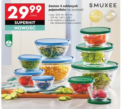 Pojemniki na żywność Smukee promocja