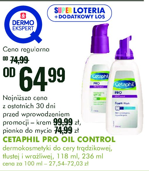 Pianka do mycia twarzy Cetaphil pro promocja