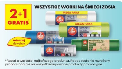 Worki na śmieci wszystkie rodzaje promocja w Biedronka