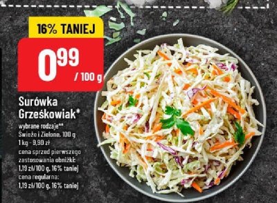 Surówka Grzeskowiak promocja w POLOmarket